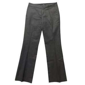 Vintage GAP Women's Gray Sparkle Bootcut Dress Pants Size 1 low‎ rise preppy